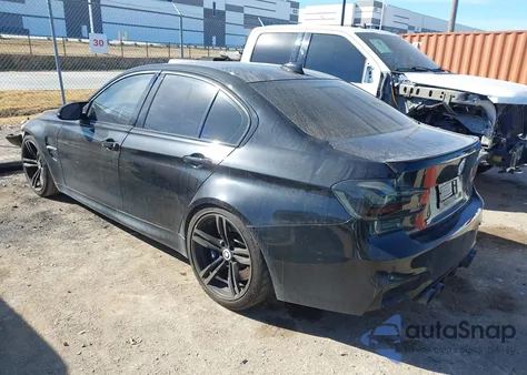 2015 BMW M3 z USA, uszkodzony, nr VIN WBS3C9C56FP803789